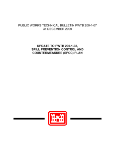 PUBLIC WORKS TECHNICAL BULLETIN PWTB 200-1-67 31 DECEMBER 2009