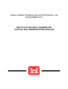 PUBLIC WORKS TECHNICAL BULLETIN PWTB 200-1-145 30 NOVEMBER 2014