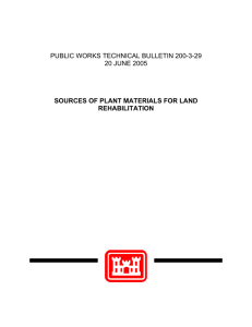 PUBLIC WORKS TECHNICAL BULLETIN 200-3-29 20 JUNE 2005 REHABILITATION