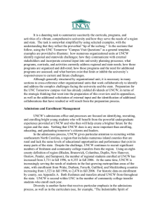 It is a daunting task to summarize succinctly the curricula,... activities of a vibrant, comprehensive university and how they serve...