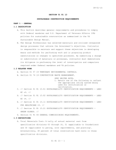 09-01-15 This Section describes general requirements and procedures to comply A.
