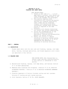 07-01-14 SPEC WRITER NOTES: applicable to project. Also delete any