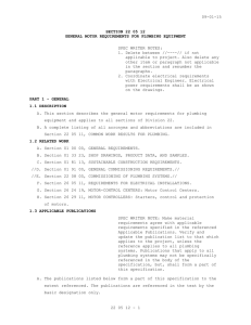 09-01-15  SPEC WRITER NOTES: 1. Delete between //----// if not