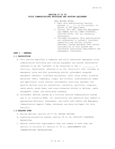06-01-15  SPEC WRITER NOTES: 1. Edit this specification section