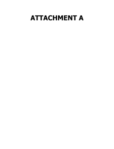 ATTACHMENT A