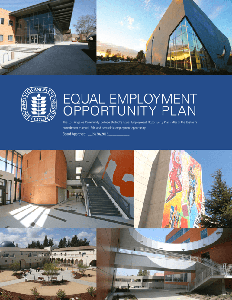 EQUAL EMPLOYMENT OPPORTUNITY PLAN