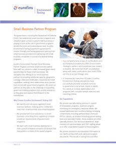 Small Business Partner Program