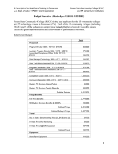 A Prescription for Healthcare Training in Tennessee