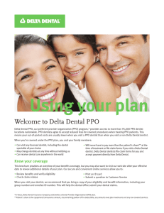 Welcome to Delta Dental PPO