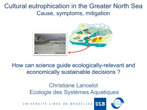 Cultural eutrophication in the Greater North Sea Cause, symptoms, mitigation