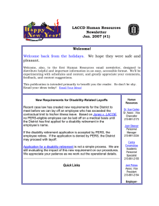 LACCD Human Resources Newsletter Jan. 2007 (#1)