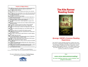 The Kite Runner Reading Guide