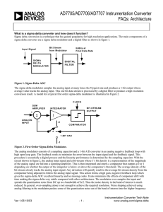 a  AD7705/AD7706/AD7707 Instrumentation Converter FAQs: Architecture