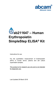 ab211647 – Human Erythropoietin SimpleStep ELISA Kit