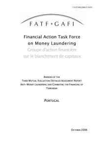 Financial Action Task Force on Money Laundering  Groupe d'action financière