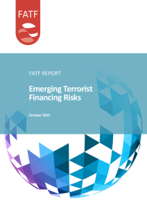Emerging Terrorist Financing Risks FATF REPORT October 2015