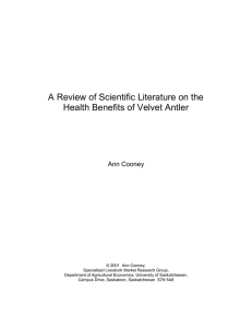 A Review of Scientific Literature on the Ann Cooney