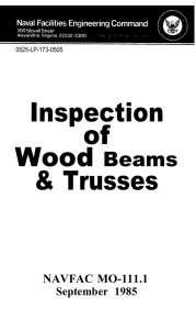 Inspection of Wood &amp; Trusses