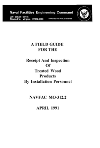 A FIELD GUIDE FOR THE Receipt And Inspection Of