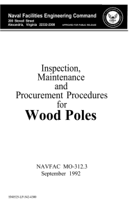 Wood Poles Inspection, Maintenance and