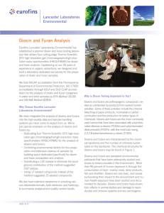 Dioxin and Furan Analysis