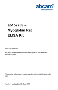 ab157739 – Myoglobin Rat ELISA Kit