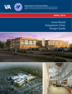 Lease Based Outpatient Clinic Design Guide