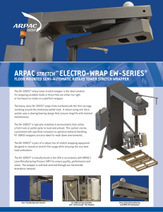 ARPAC ELECTRO-WRAP EW-SERIES STRETCH ®