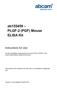ab155459 – PLGF-2 (PGF) Mouse ELISA Kit Instructions for Use