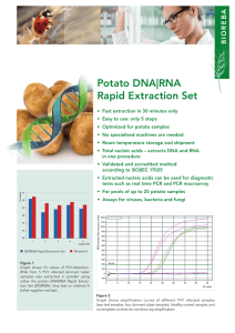 Potato DNA|RNA Rapid Extraction Set