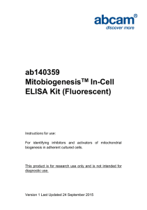 ab140359 Mitobiogenesis In-Cell ELISA Kit (Fluorescent)