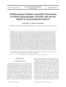 Mediterranean Syllidae (Annelida: Polychaeta) revisited: biogeography, diversity and species