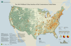 The 2010 Wildland-Urban Interface of the Conterminous United States