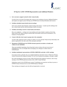 10 Tips for AAMC GWIMS Representatives and Additional Members