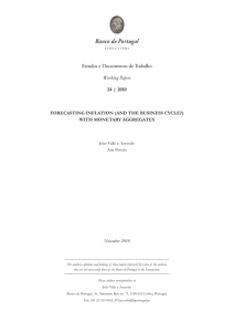 Estudos e Documentos de Trabalho Working Papers 24 | 2010