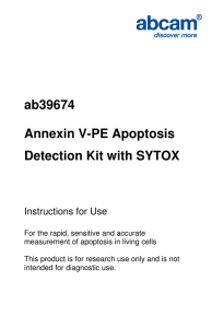 ab39674 Annexin V-PE Apoptosis Detection Kit with SYTOX
