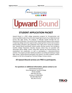 STUDENT APPLICATION PACKET