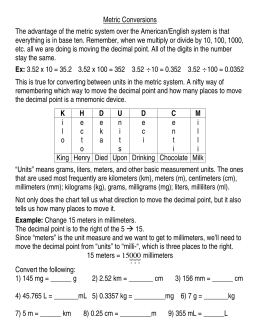 centi mathematical factor for Centi Milli