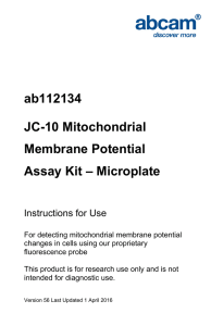 ab112134 JC-10 Mitochondrial Membrane Potential Assay Kit – Microplate
