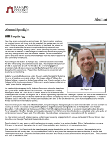 Alumni Alumni Spotlight Bill Paquin