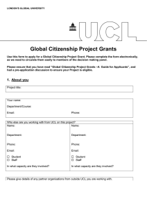 Global Citizenship Project Grants