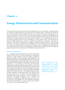 Energy, Infrastructure and Communications Chapter 11
