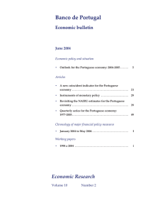 Banco de Portugal Economic bulletin June 2004