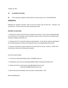  October 16, 2014    Addendum  #1  specified  corrections  made  to  the  form  SE‐330  Lump ... TO: 