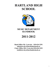 HARTLAND HIGH SCHOOL  2011-2012