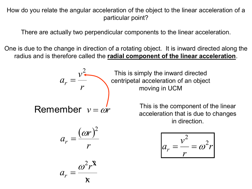 acceleration formula physics