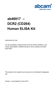 ab46017  – DCR2 (CD264) Human ELISA Kit