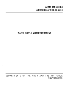ARMY TM 5-813-3 AIR FORCE AFM 88-10, Vol 3