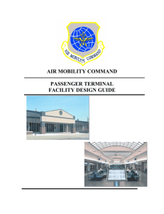 AIR MOBILITY COMMAND PASSENGER TERMINAL FACILITY DESIGN GUIDE