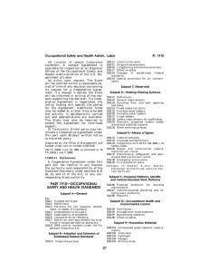 Occupational Safety and Health Admin., Labor Pt. 1910 (d)